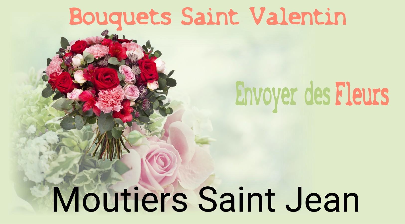 Roses de Saint-Valentin livrées à Moutiers-Saint-Jean
